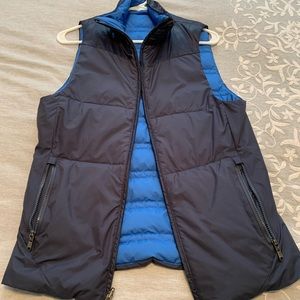 Men’s Small Blue / Black Reversible Vest Lulu